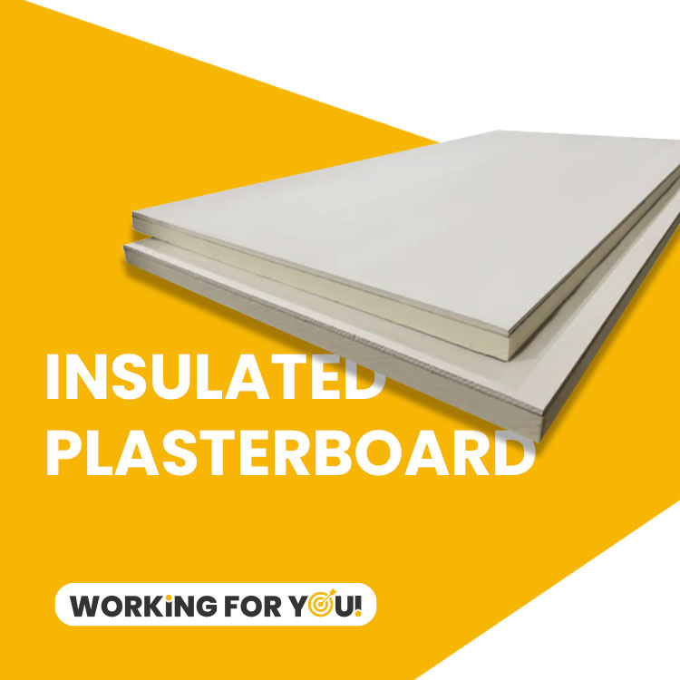 62.5mm PIR Insulated Plasterboards